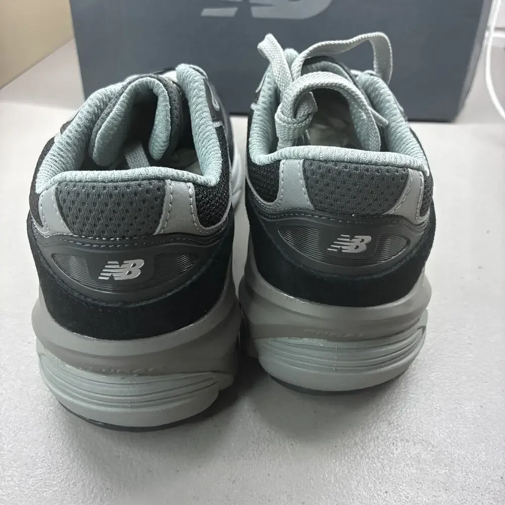 New Balance 990 V6 Black White GC990BK6 GS Size 7Y New Classic Casual With Box